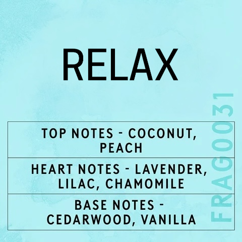 RELAX – Lavender, Chamomile & Vanilla