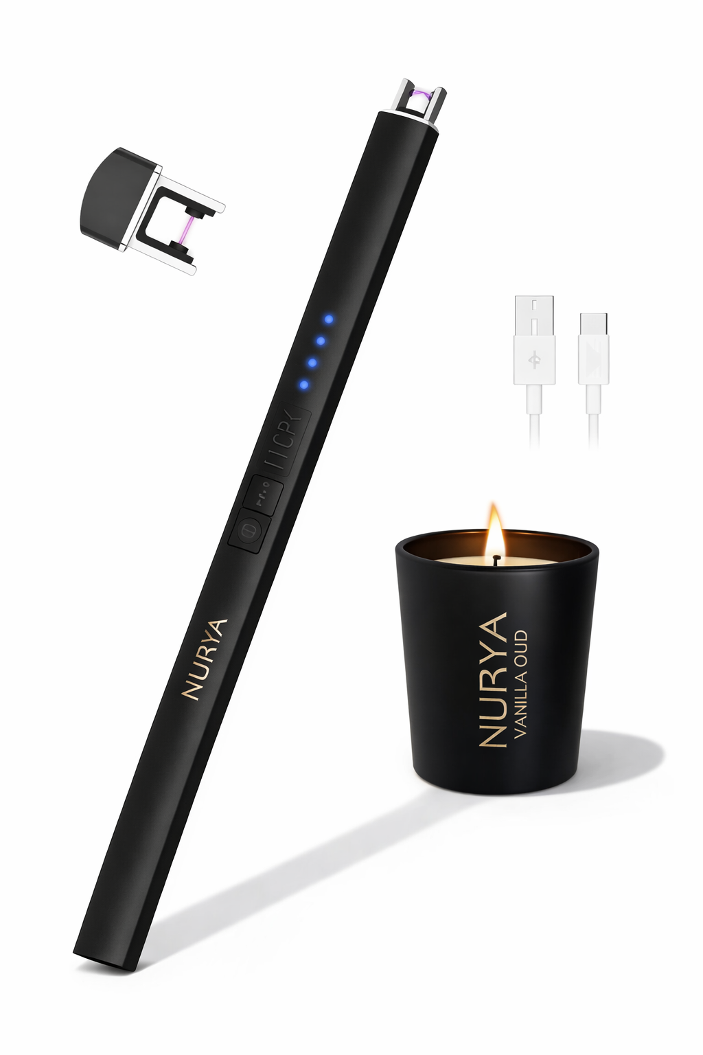NURYA USB-tändare för ljus